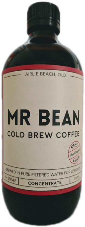 Mr Bean Cold Brew Concentrate 500ml Bottle - Restoran (600x800), Png Download