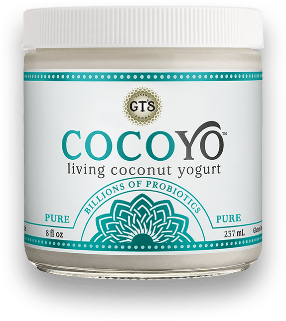 Cocoyo Living Coconut Yogurt (574x645), Png Download