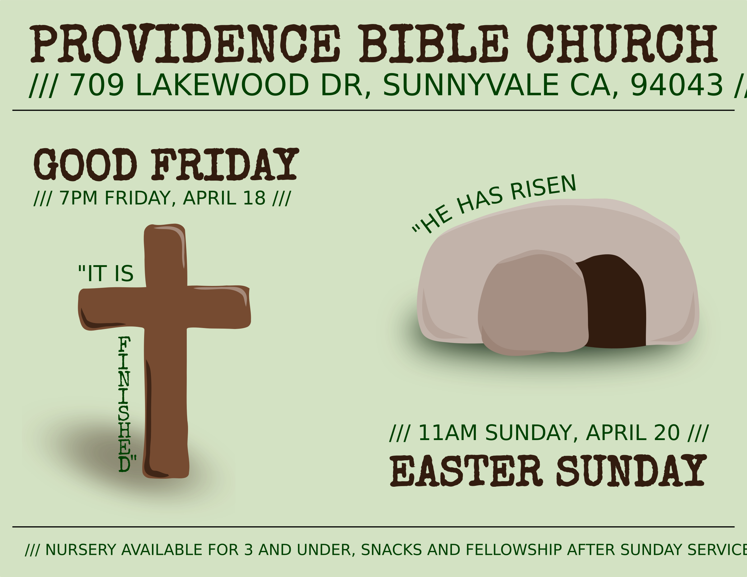 This Free Icons Png Design Of Easter Flyer (2400x1854), Png Download