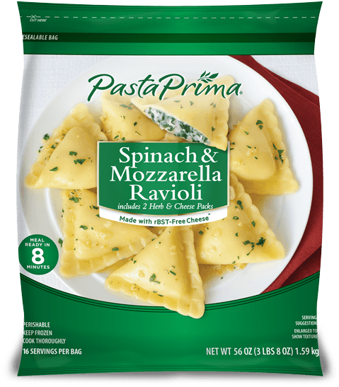 Spinach Ravioli Costco (952x600), Png Download