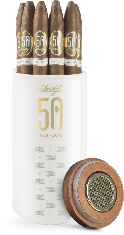 50th Jar Asia - Davidoff 50th Anniversary Jars (431x816), Png Download