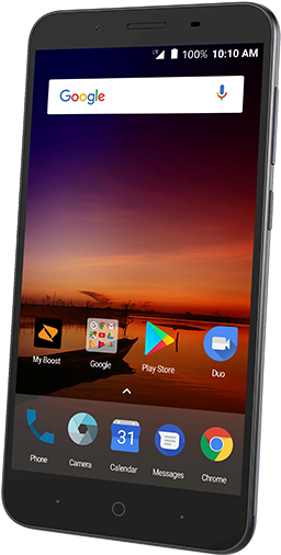 Zte Tempo™ X - Tempo X Boost Mobile (565x570), Png Download