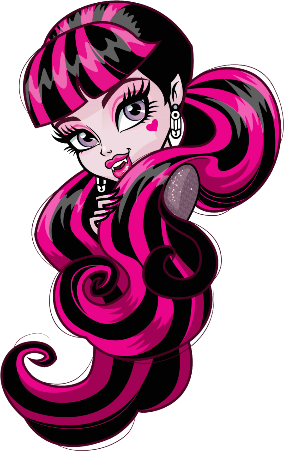 Monster High Draculaura Is - Monster High Draculaura Png (1214x1920), Png Download