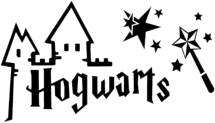 Hogwarts Logo Png Clipart Background - Harry Potter Hogwarts Vector (800x800), Png Download