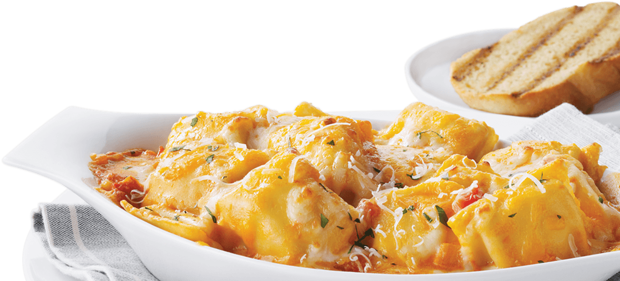 Seven Cheese Ravioli - Baked Seven Cheese Ravioli (1260x650), Png Download