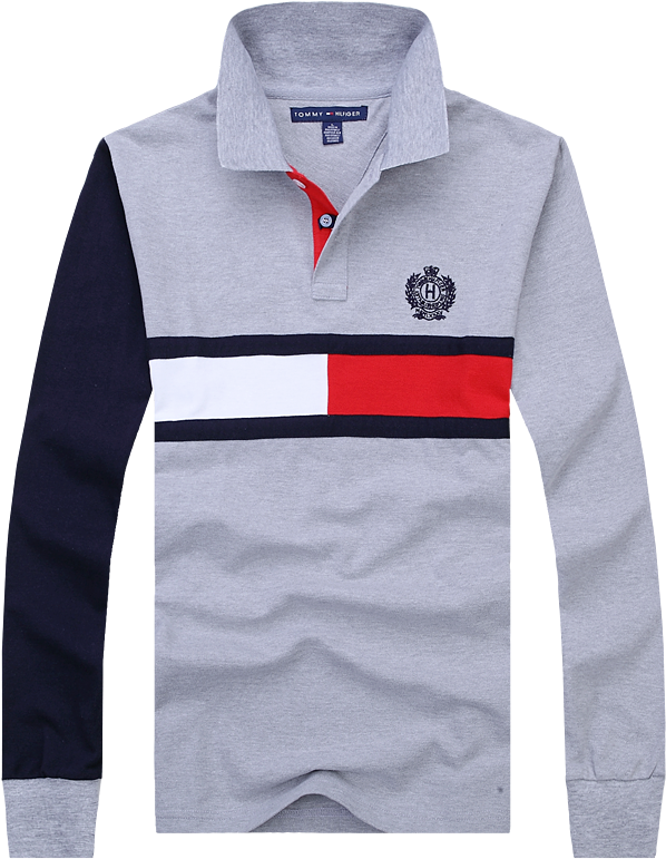 Tommy Hiliger Shirts For Men - Tommy Hilfiger Long Sleeve Shirt Men (800x800), Png Download