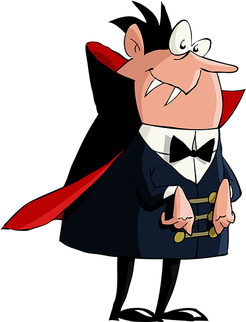 How To Make Sure A Website Is Still Responsive When - Dracula Clipart (500x637), Png Download