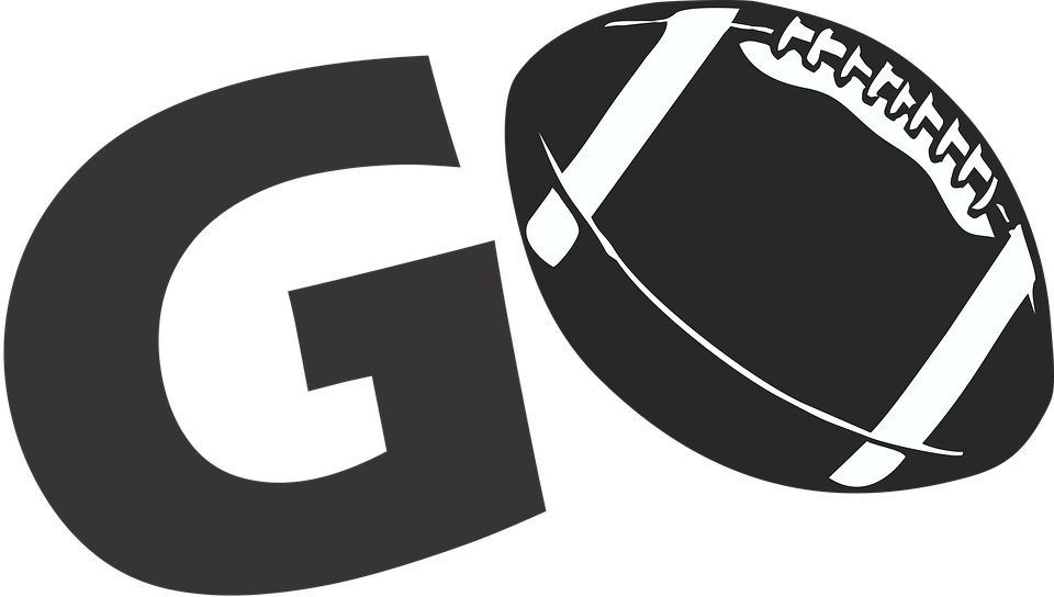 Football Stencil (960x544), Png Download