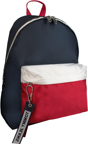 Tommy Hilfiger Blue Tommy Hilfiger Backpack Logo Backpack - Bag (600x600), Png Download