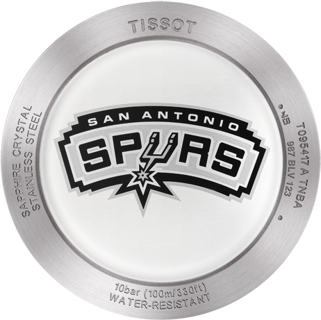 Tissot Nba San Antonio Spurs Quickster Chrono - San Antonio Spurs (697x673), Png Download