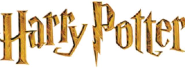 Harry Potter Clipart Logo - Harry Potter Word Png (640x480), Png Download