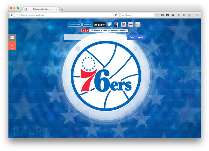 Nba Philadelphia 76ers New Tabby Brand Thunder, Llc (700x505), Png Download