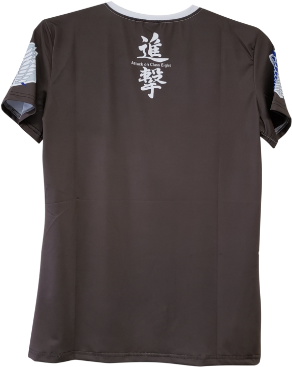 T-shirt Attack On Titan Rush - Active Shirt (1024x768), Png Download