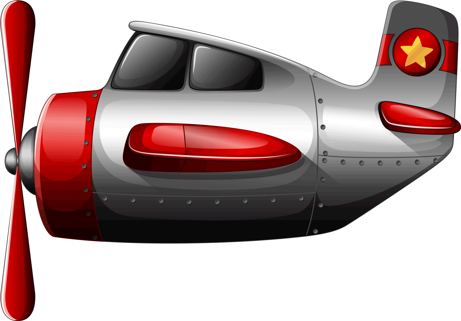 Download - Airplane (2048x2048), Png Download