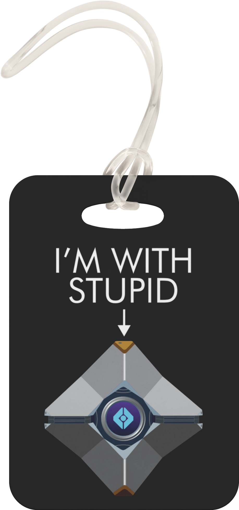 Destiny Ghost Metal Luggage Tag - Bag Tag (2000x2000), Png Download