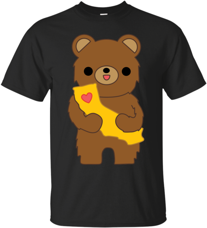 California Bear T Shirt & Hoodie - Shirt (800x800), Png Download