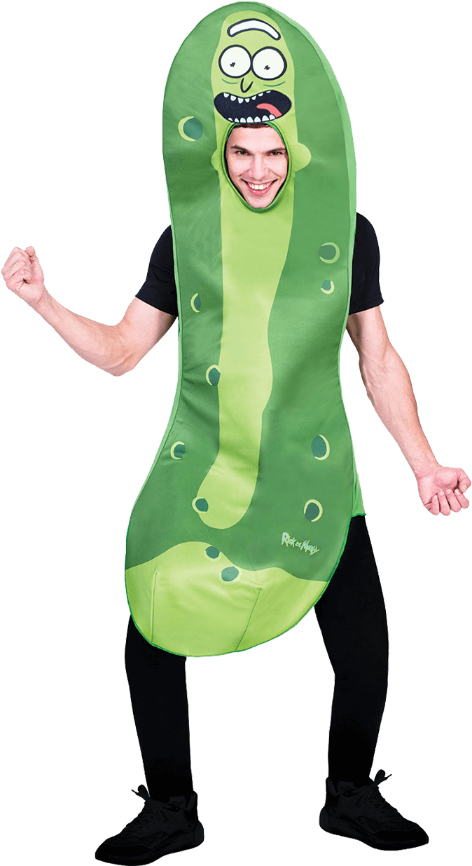 Pickle Rick Costume Easy (779x1234), Png Download