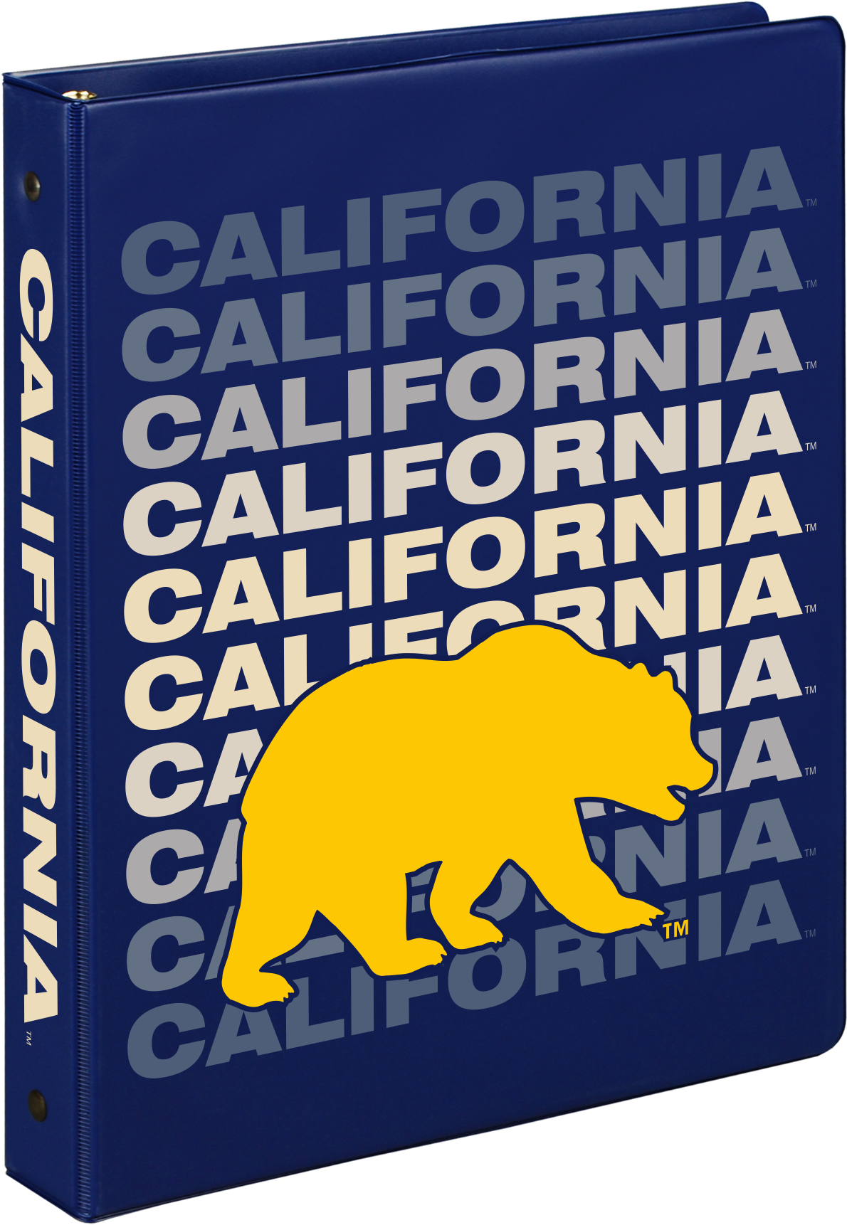 University Of California Berkeley 1" Binder With Bear - Boar (1800x1800), Png Download