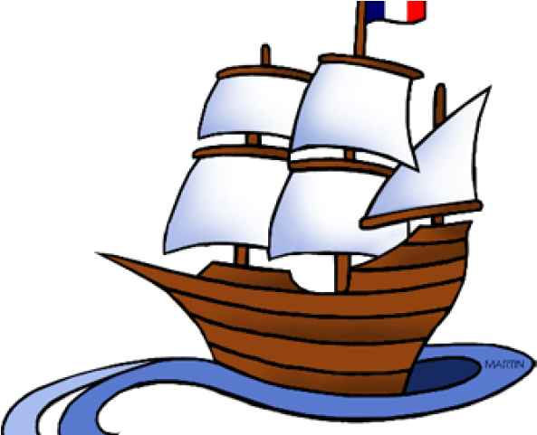 Boat Clipart Explorers - Christopher Columbus Ships Clip Art (640x480), Png Download