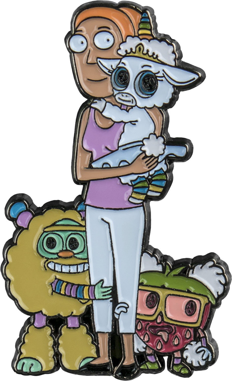 Rick And Morty - Cartoon (913x1500), Png Download