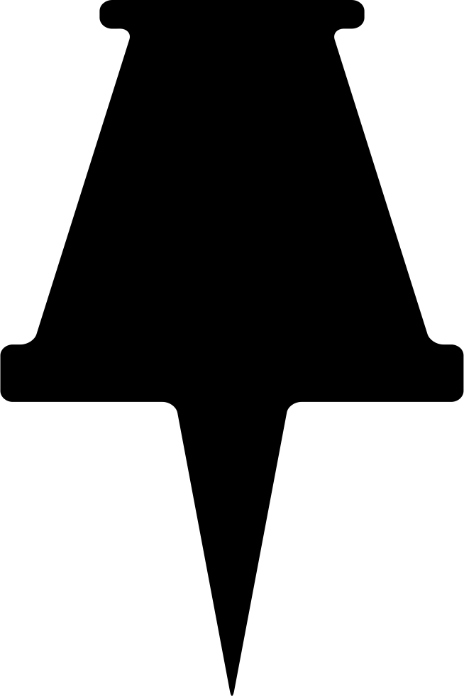 Thumbtack Comments - Icono Chinche Png (654x980), Png Download