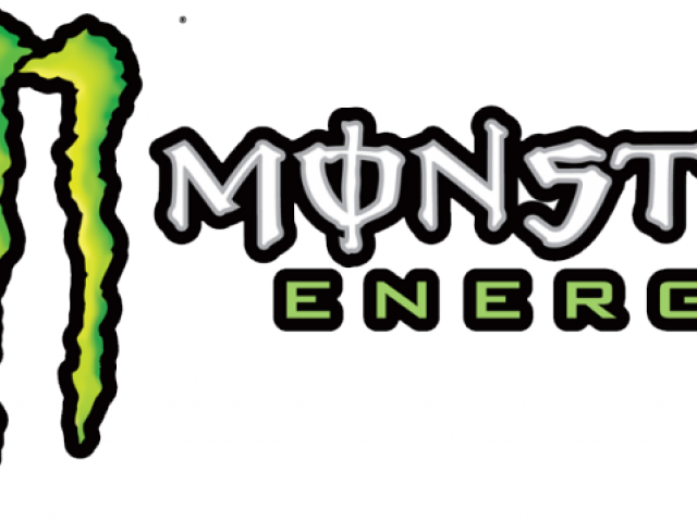 Monster Energy Clipart Png Text - Monster Energy Logo Png (640x480), Png Download