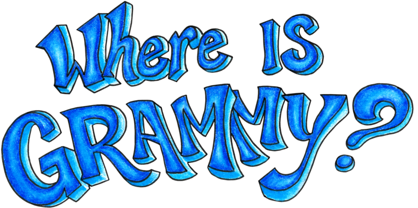 Whereisgrammy Logo Colored - Calligraphy (1000x773), Png Download