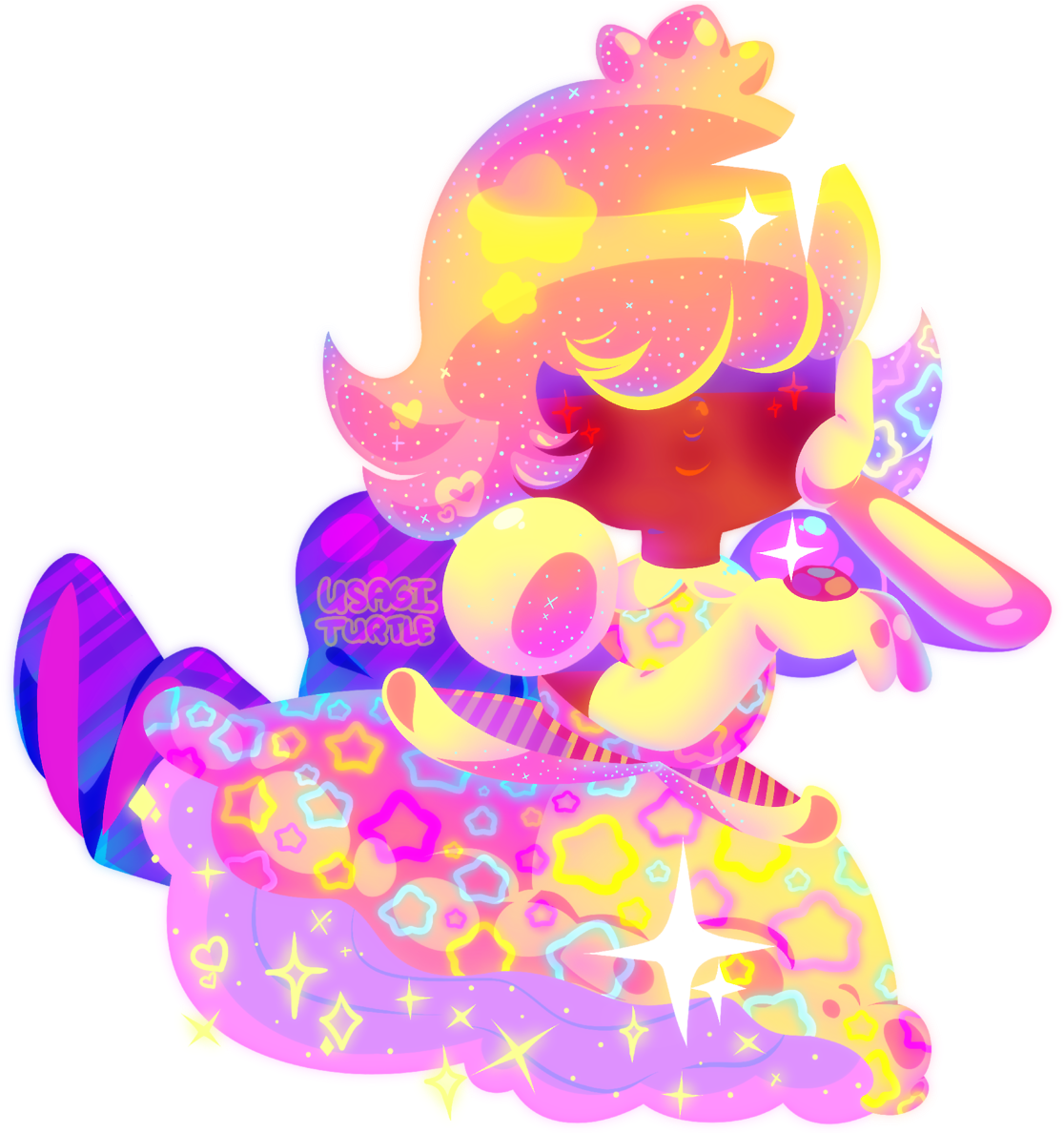 I Wanted To Draw The Princess Daisy Sapphire I Liked - Illustration (1280x1187), Png Download