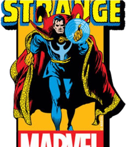 Doctor Strange Clipart Thor Logo - 2014 Rittenhouse Marvel Universe 8 (640x480), Png Download