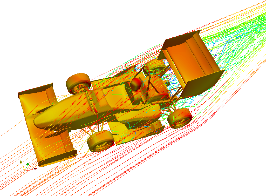 Fsae Workshop S3 Yaw Angle Analysis Simulation Image - Illustration (1024x768), Png Download