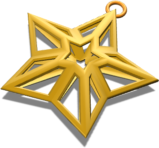 Christmas Star - Emblem (684x513), Png Download