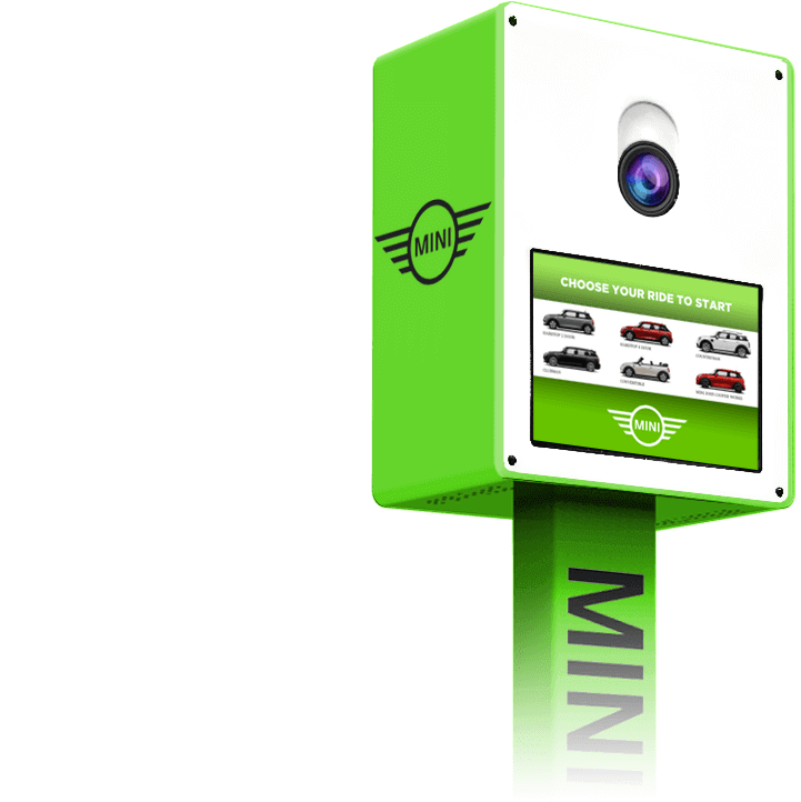 Keopix Photo Booth With Vinyl Wrap For Custom Designed - Gadget (720x736), Png Download