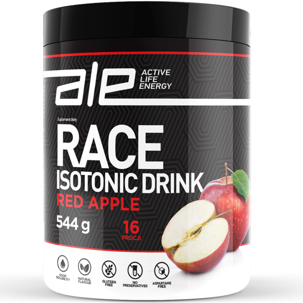 Ale Race (1000g) - Isotonic Carbohydrate Drink (raspberry) (600x600), Png Download
