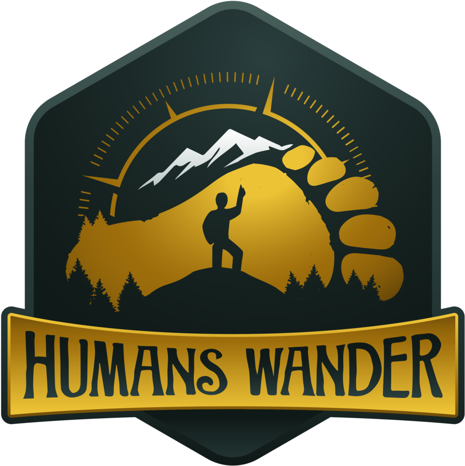 Logo Humanswander Label Transparent Background-01 - Sign (1000x1000), Png Download