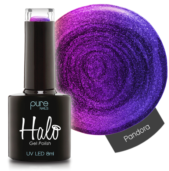 Halo Hologram Gel Polish (600x600), Png Download