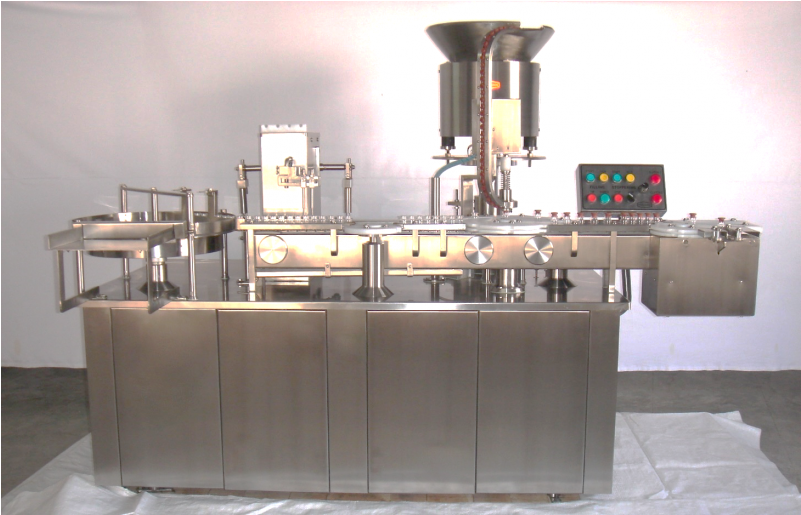 Vial Filling & Stoppering Machine - Plywood (800x800), Png Download