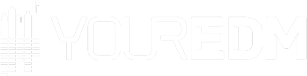 Youredm White Web - Monochrome (1000x382), Png Download