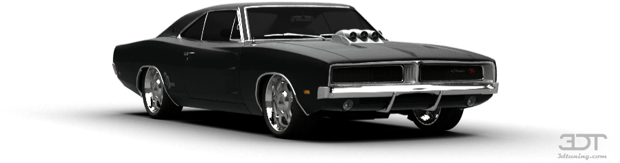 Dodge Charger Coupe 1969 Tuning - Dodge Charger Toretto Png (1004x373), Png Download