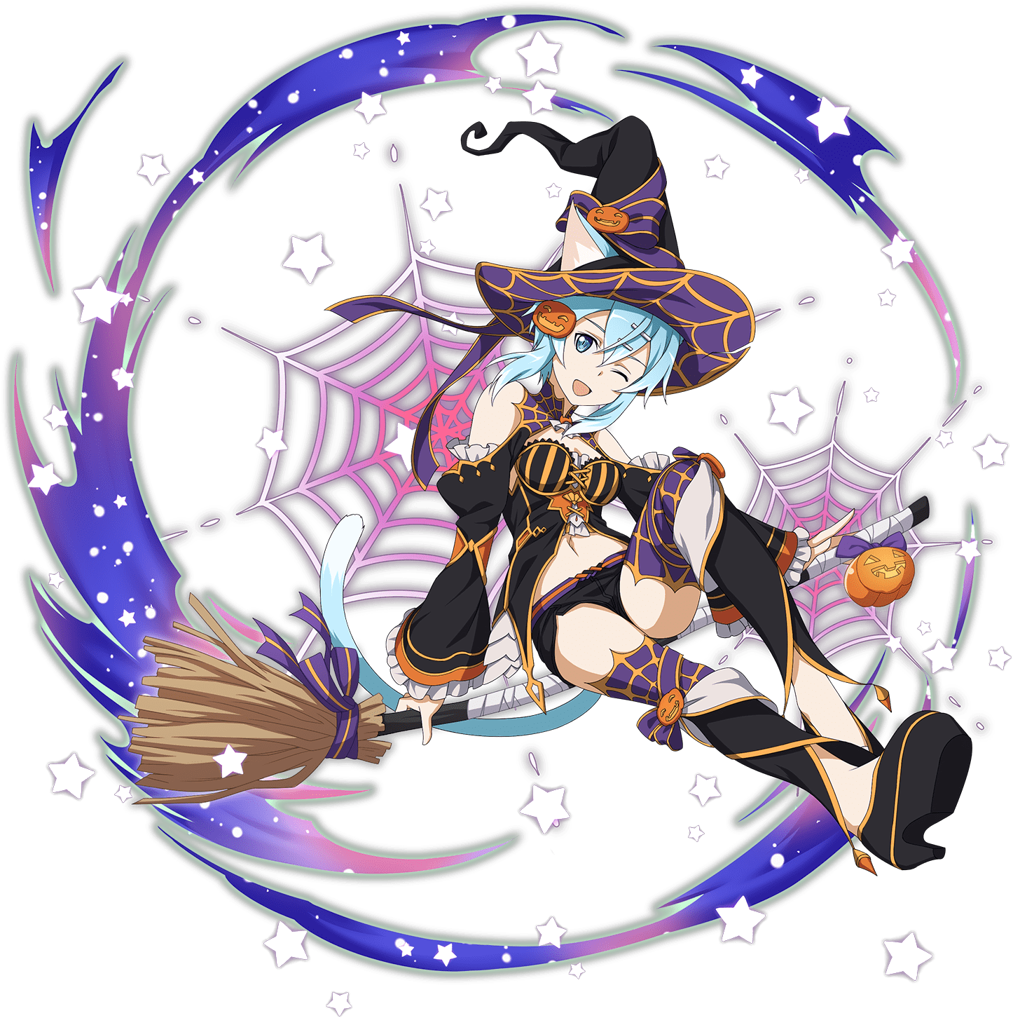 [spider Witch] Sinon - Sao Md Halloween Silica (1500x1500), Png Download