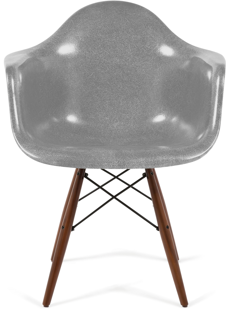 Case Study® Arm Shell Dowel, Ghost-0 - Fiberglass Shell Chair (1200x1200), Png Download
