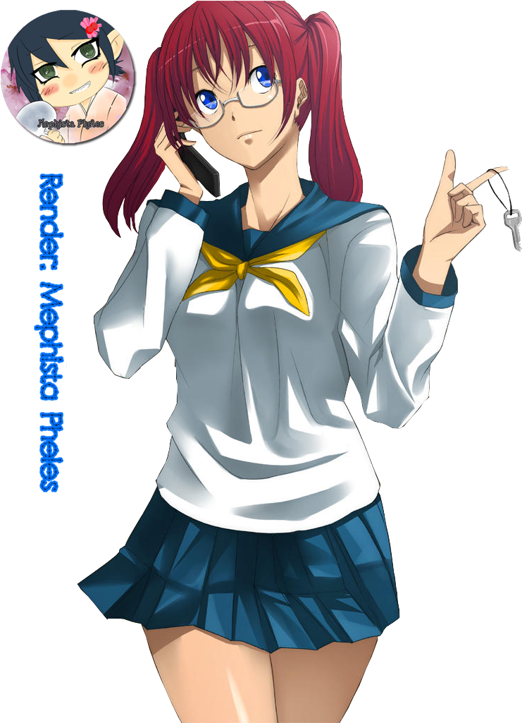 Google Search {{glasses Reference}} - Ringo From Air Gear (768x1024), Png Download