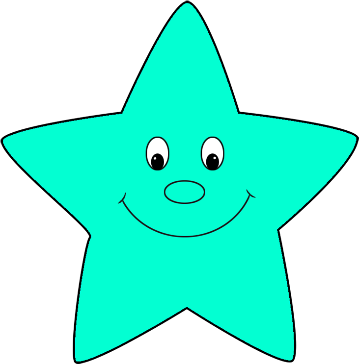 Download Turquoise Cartoon Star Cartoon Png Image With No Background Pngkey Com