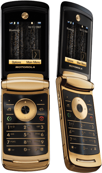 Motorola - Motorola Razr V8 Luxury Edition (800x800), Png Download