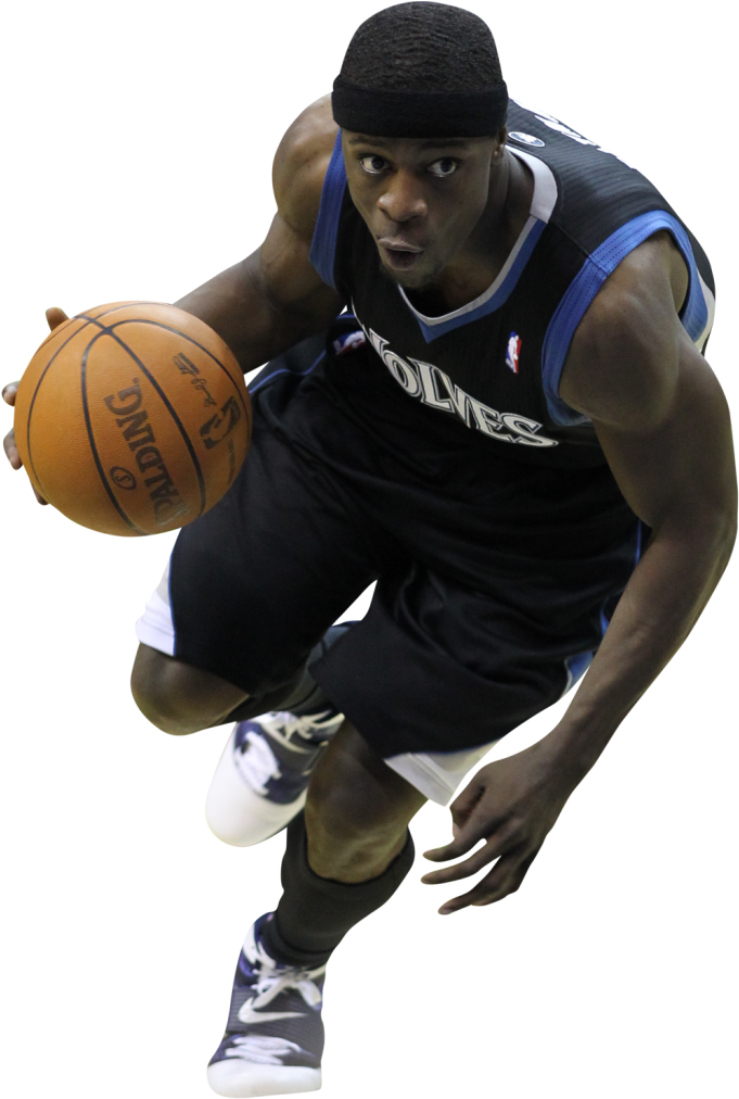 Tracy Lamar "t-mac" Mcgrady, Jr - Dribble Basketball (682x1024), Png Download