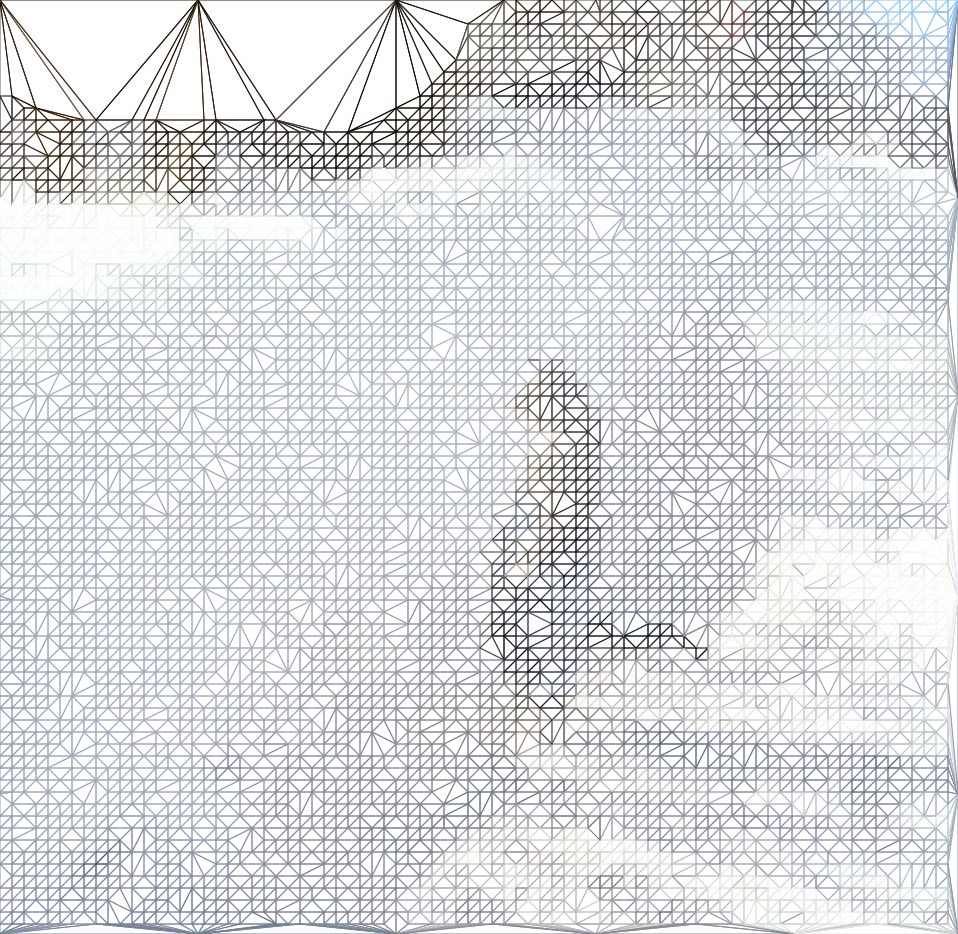 All Of The Lines That Make Up This Picture Are Straight - Architecture (958x934), Png Download