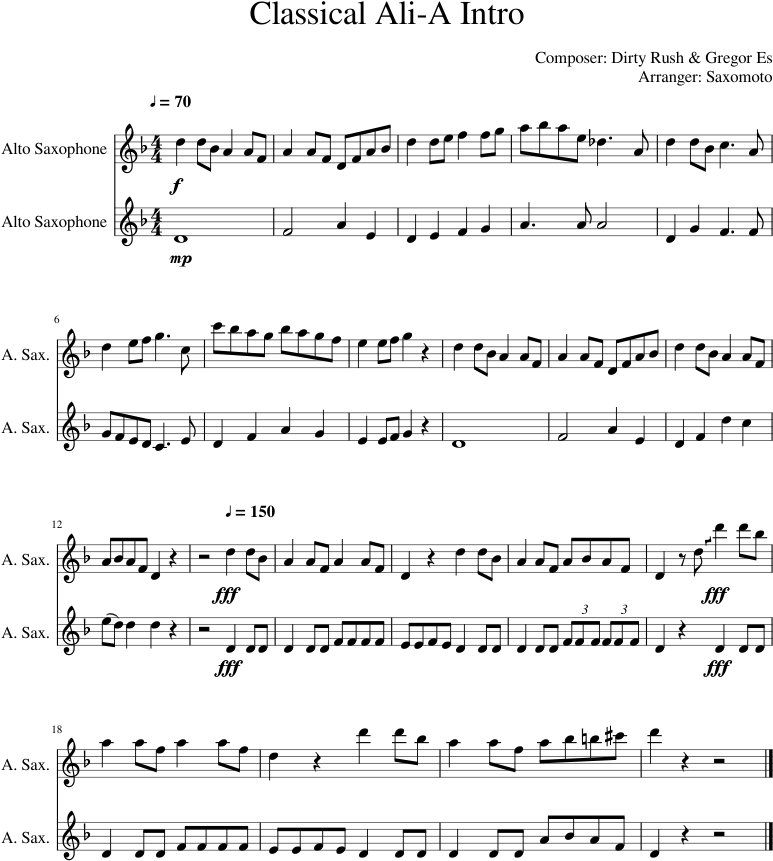 Classical Ali-a Intro (850x1100), Png Download
