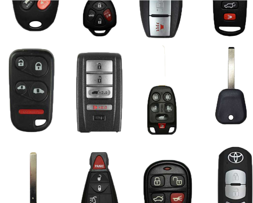 Car Key Services - Key Fob Truck (848x658), Png Download