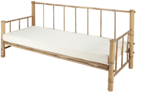 Download Bamboo Garden Bench Studio Couch Png Image With No