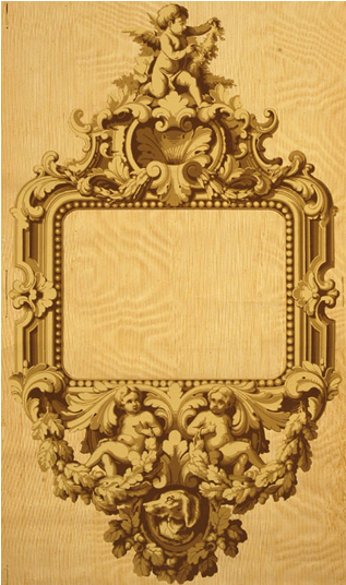 Trompe L'oeil Mirror Frame - Illustration (793x535), Png Download
