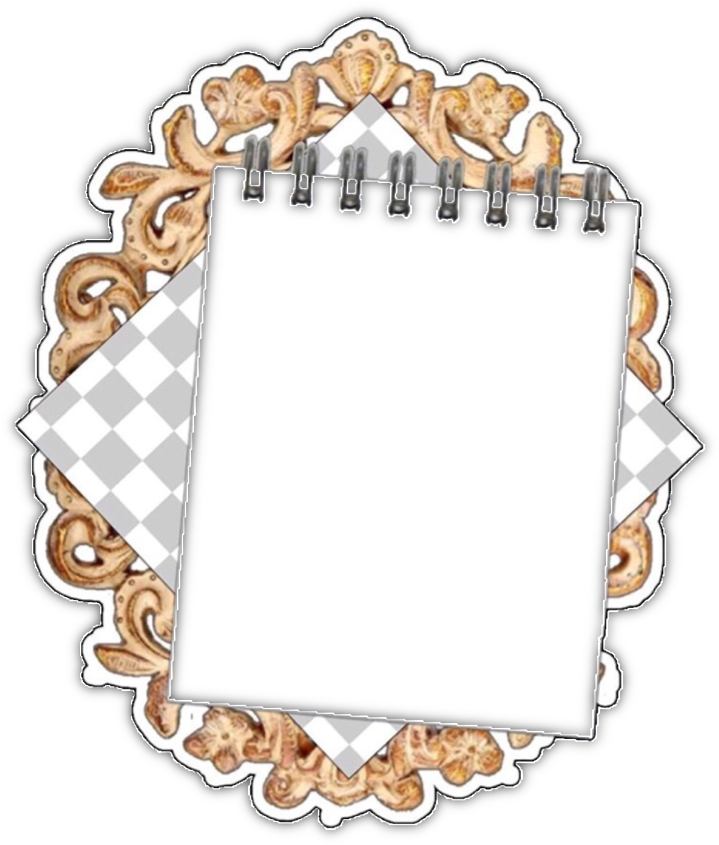 Mirror Sticker - Metal (1024x1024), Png Download